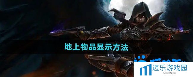 《暗黑破坏神2》地上物品显示方法