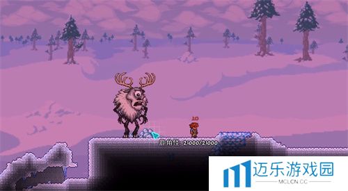 《泰拉瑞亚》鹿角怪召唤方法