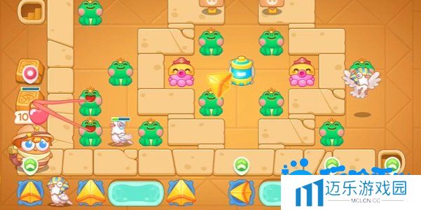 《保卫萝卜4》法老归来第110关通关攻略