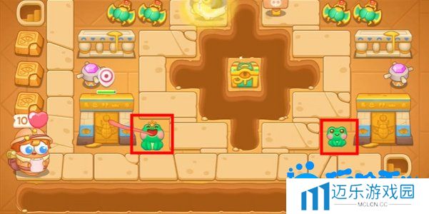 《保卫萝卜4》法老归来第110关通关攻略