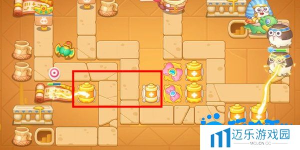 《保卫萝卜4》法老归来第108关通关攻略