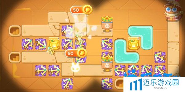 《保卫萝卜4》法老归来第109关通关攻略