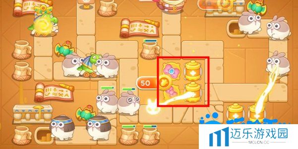 《保卫萝卜4》法老归来第108关通关攻略