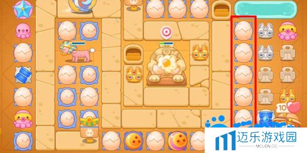 《保卫萝卜4》法老归来第106关通关攻略