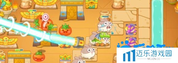 《保卫萝卜4》法老归来第112关通关攻略