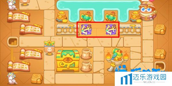 《保卫萝卜4》法老归来第111关通关攻略