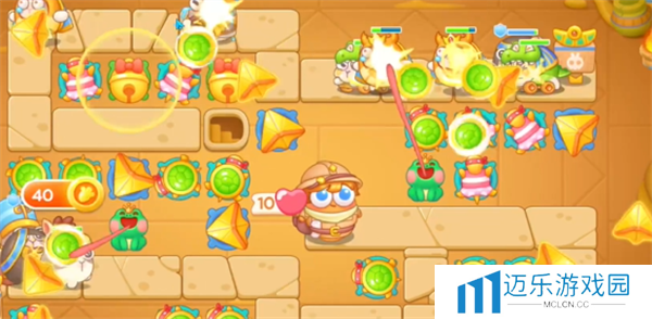 《保卫萝卜4》法老归来第104关通关攻略