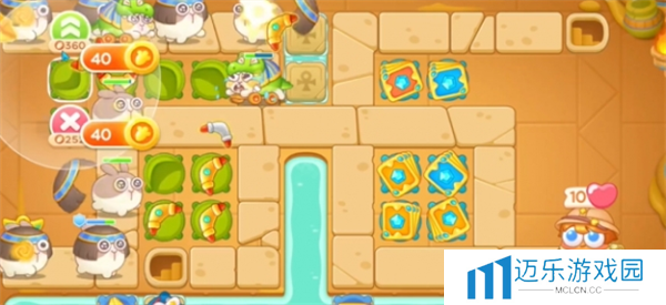 《保卫萝卜4》法老归来第102关通关攻略