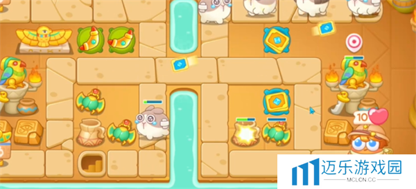 《保卫萝卜4》法老归来第102关通关攻略