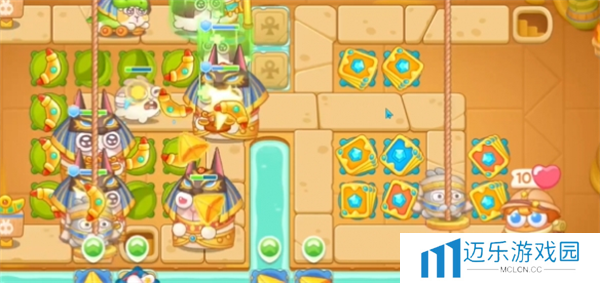 《保卫萝卜4》法老归来第102关通关攻略