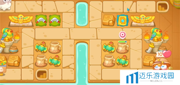 《保卫萝卜4》法老归来第102关通关攻略